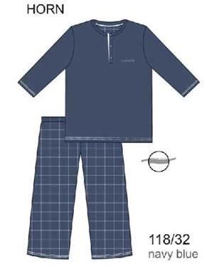 CORNETTE 118/32 HORN (navy blue) пижама мужская