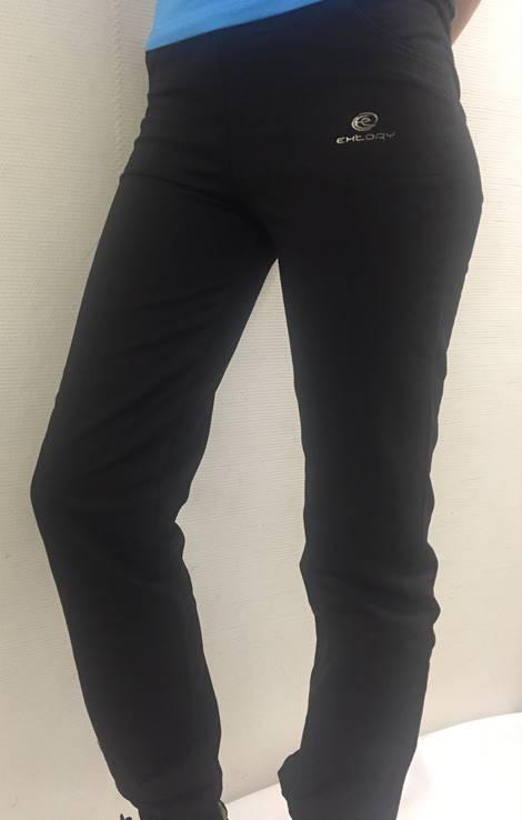 EXTORY TR 07B6.0011 брюки женские черный  (S-XL)