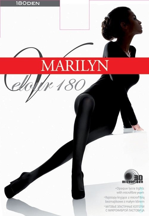 MARILYN VELOUR 180 колготки женские (5 - XL)