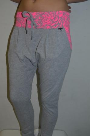 EXTORY EM 0702.0001 брюки женские меланж с розовым (S-L)