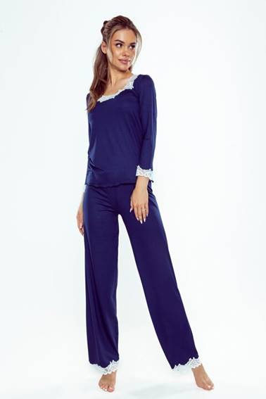 ELDAR First Lady ARLETA PLUS пижама женская синий-экру